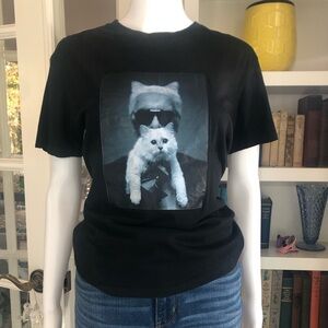 Black Cat Graphic T-Shirt